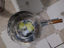 荣事达（Royalstar）章丘手工锻打铁锅老式炒锅圆底无涂层不粘炒菜锅燃气灶带盖32cm 实拍图