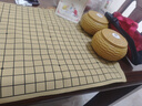 赢八围棋套装五子棋361仿玉棋子学生成人入门仿竹纹棋罐加厚皮革棋盘 实拍图