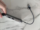 山泽 HDMI视频采集卡4K输入Switch/ps5/NS游戏手机相机平板笔记本电脑直播录制USB/Type-C双输出采集器 实拍图