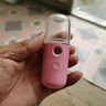 【出行必备】补水仪纳米喷雾器注氧便携脸部保湿小型蒸脸器冷喷手持加湿美容仪 粉色 实拍图