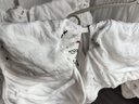 安可新 婴儿尿布兜可洗新生儿隔尿纯棉透气防水防侧漏 3件装S码10斤以下 实拍图