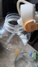 炊大皇运动水杯吨杯大容量吨桶运动水壶塑料水杯 白色1600ml 实拍图