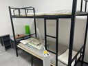 加厚上下铺成人床双人铁架床双层床员工宿舍上下床学校高低架子床 升级六腿特惠款 90*200（送静音床板） 实拍图