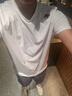 安踏（ANTA）大地之壳丨户外防晒冰丝凉感短裤梭织透气五分裤男夏季运动裤子 【防晒冰丝防泼水】紫砂色-3 L(男175) 实拍图