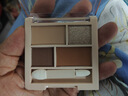 悠宜（unny club）柔羽焕彩四色眼影3g #01大地色 哑光珠光卧蚕提亮持妆不飞粉 实拍图
