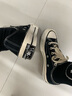 匡威（Converse）官方 1970S男女经典低帮帆布鞋黑色162058C 162058C/黑色 35 实拍图