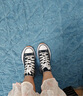 匡威（Converse）官方 Run Star Hike高帮帆布流星厚底鞋黑色166800C 166800C/黑色 42 实拍图