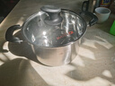 美厨（maxcook）汤锅 304不锈钢汤锅汤煲20cm 加厚复合底 电磁炉通用MCT8190 实拍图