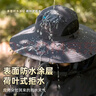 偶森户外遮阳帽大帽檐男女士夏季防晒太阳帽子渔夫钓鱼登山骑行帽面罩 实拍图