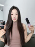 佳梵妮【三分钟快速造型】新款无线直发梳负离子无线有线二合一护发不伤发便携两用造型直板夹内扣魔发梳 【5亿负离子护发+支持快速边充边用】淡雅紫 实拍图
