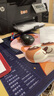 罗技（Logitech）M221 轻音鼠标 无线鼠标 办公鼠标 对称鼠标 带无线微型接收器 米白色 实拍图