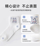 棉十三女童袜子夏天超薄款儿童中筒【精梳棉网眼】宝宝女孩大童透气5双 实拍图