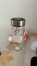 希诺玻璃杯单层加厚大容量家用办公泡茶杯子男车载水杯XN-6017L 530mL 实拍图