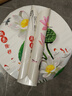 荷花鲤鱼图装饰画水火既济厨房卫生间荷花净秽莲花自粘墙贴纸壁画 荷花除秽+卫生间用 50x50厘米 仅贴画一张 实拍图