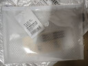 得力（deli）拉链袋网格透明文件袋 EVA环保材质文件袋收纳袋文具袋拉边袋 办公用品 单只 【A5-雾透六角网格】灰白随机单个-63455 实拍图