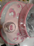 Hello Kitty儿童防晒遮阳帽风扇帽男女童户外空顶太阳帽子 TKM1029美乐蒂 实拍图