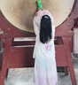 蕉下儿童防晒帽遮阳帽太阳帽子男童女童空顶帽儿童贝壳帽 栀影 实拍图