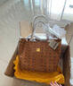 MCM LIZ中号双面子母包通勤单肩包手提包托特包女包电脑包 干邑色 中号 实拍图