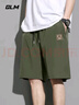GLM冰丝短裤男夏季宽松外穿五分裤薄款运动速干百搭潮牌青少年休闲裤 实拍图