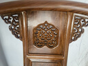 善匠良品 红木家具非洲花梨（学名：刺猬紫檀）皇宫椅子三件套实木沙发圈椅组合太师椅 皇宫椅单把( 无坐垫) 实拍图