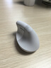 罗技（Logitech）Lift人体工学鼠标 垂直鼠标 小手鼠标 无线蓝牙鼠标 3台设备秒切换 带Logi Bolt接收器 白色 实拍图