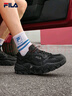 斐乐（FILA）DRIFTER男鞋复古拖鞋新款凉拖休闲沙滩鞋漂流船 黑-BK 40.5 实拍图