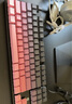 惠普（HP）GK200机械键盘有线办公游戏键盘 20种背光灯效 87键电竞键盘鼠标套装电脑外设键鼠 侧刻黑莓粉【键鼠套装-茶轴】 实拍图