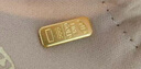 周六福 黄金足金999元宝金条小金豆爱心赏金玩咖投资金系列 计价 金条 - 1g 实拍图