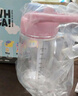 乐扣乐扣（LOCK&LOCK）儿童水杯宝宝吸管杯小学生运动水壶幼儿园直饮杯子400ml白色 实拍图