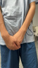 英博伦青少年短袖套装夏季男大童纯棉睡衣中学生家居服套240浅兰 175 晒单实拍图