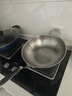 WMF福腾宝不锈钢中华炒锅家用炒菜锅无涂层少油烟电磁炉燃气 【实用组合】中华炒锅+蒸屉 30cm 实拍图