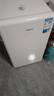 美的（Midea）【国家补贴至高20%】93升复古迷你小冰箱租房宿舍办公室家用化妆小冰箱小型客厅冰箱节能低音 白色 实拍图
