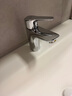 汉斯格雅（Hansgrohe）单把手单孔冷热水龙头 浴室台盆面盆龙头71111007 实拍图