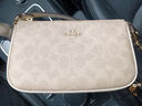 蔻驰（COACH）【官方授权店】coach女包Nolita腋下包斜挎麻将包送女友节日礼物 CW426IMXDM浅卡其色 实拍图