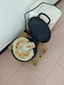 美的（Midea）国家补贴 电饼铛 家用双面加热不沾电饼档煎饼锅 可做三明治 加深加大烤盘早餐机煎烤机烙饼锅 【性价比推荐】上下独立加热 JKE30T76 实拍图