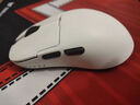 黑爵下单立减15%AJ159APEX三模游戏鼠标星闪轻量化原相PAW3395/PAW3311无孔支持8K回报率磁吸充电底座 AJ159PRO白色三模-PAW3395 官方标配 实拍图