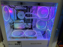 长城（Great Wall）冰霜X3W白色电脑机箱（M-ATX/360水冷位/U3/9风扇位/磁吸翻门/五槽PCI/兼容5080） 实拍图