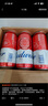百威啤酒TOP淡色拉格450ml*18听整箱装新老包装交替发货 父亲节送礼   实拍图