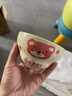 可爱葫芦陶瓷家用奶油饭碗少女心网沙拉卡通手绘高颜值心碗大容量 蜂蜜熊一碗一勺（2色随机） 实拍图