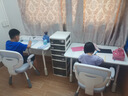 海旭成儿童学习桌大白桌可升降家用书桌小学生写字桌椅套装电脑桌长条桌 实拍图