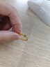 周六福彩宝碧玺黄金足金戒指生日礼物送女友J0212468 约1.93g 10号 实拍图