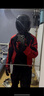 DAINESE/丹尼斯 AIR CRONO 2 TEX夏季骑行摩托车通风透气赛车机车骑士服 77F/黑红 52 实拍图
