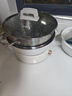 美的（Midea）电火锅IH电磁加热火锅专用锅分体家用多功能锅4.5L大容量3分钟飞快沸腾电煮锅带蒸屉HGE22BY06Z 实拍图