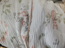 ROVO纯棉孕妇夏季月子服睡衣产后哺乳100%纯棉开衫套装喂奶专用居家服 天使兔【带胸垫】 XL（适合于140-160斤） 实拍图