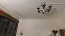 惠普轻奢led客厅大灯水晶吊灯全光谱护眼中山灯具现代北欧吊灯包安装 实拍图