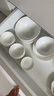 顺祥陶瓷纯白碗碟套装家用轻奢餐具高级感碗盘乔迁送礼高温釉下彩碗筷 盛世纯白8人食45头【礼盒装】 实拍图