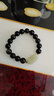 周大生和田玉貔貅手串男金珠黑曜岩12mm手链送男朋友爸爸生日礼物 和田玉貔貅手串 实拍图