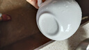 景顺景德镇瓷杯骨瓷简约陶瓷杯子茶杯纯白色水杯定制LOGO牛奶杯咖啡杯 大肚杯 400ml 实拍图