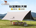 骆驼（CAMEL）[银河20]户外露营八角钛金黑胶天幕帐篷133CA6B020A 流沙金  实拍图
