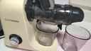 COCOSODA原汁机榨汁机汁渣分离家用果蔬西芹榨汁机自动慢磨机迷你小型双料口原汁机 奶油黄 实拍图